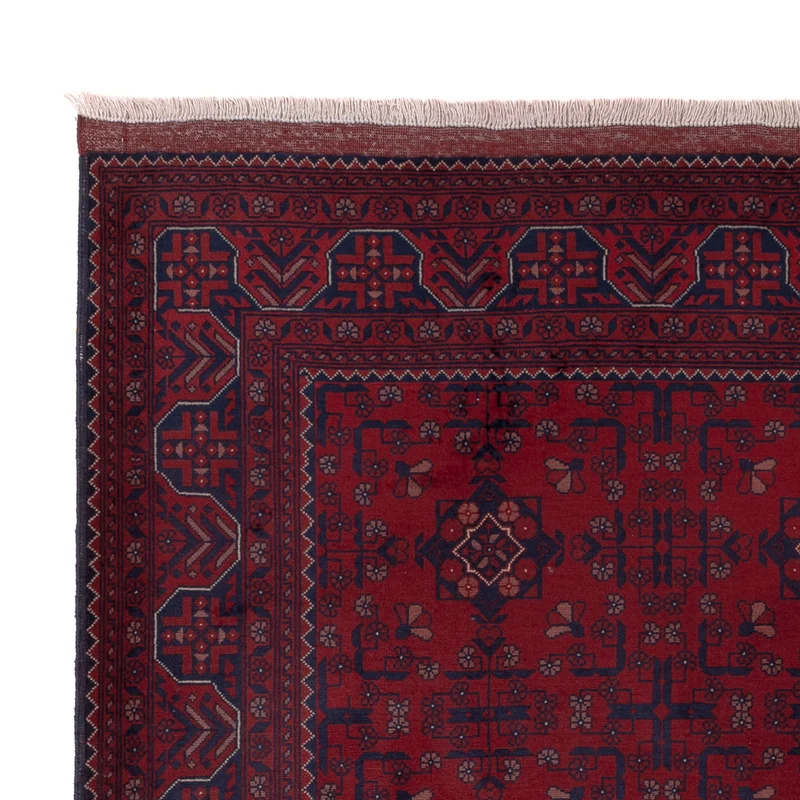 Afghan Teppich 154x200cm - Orientteppich - rot