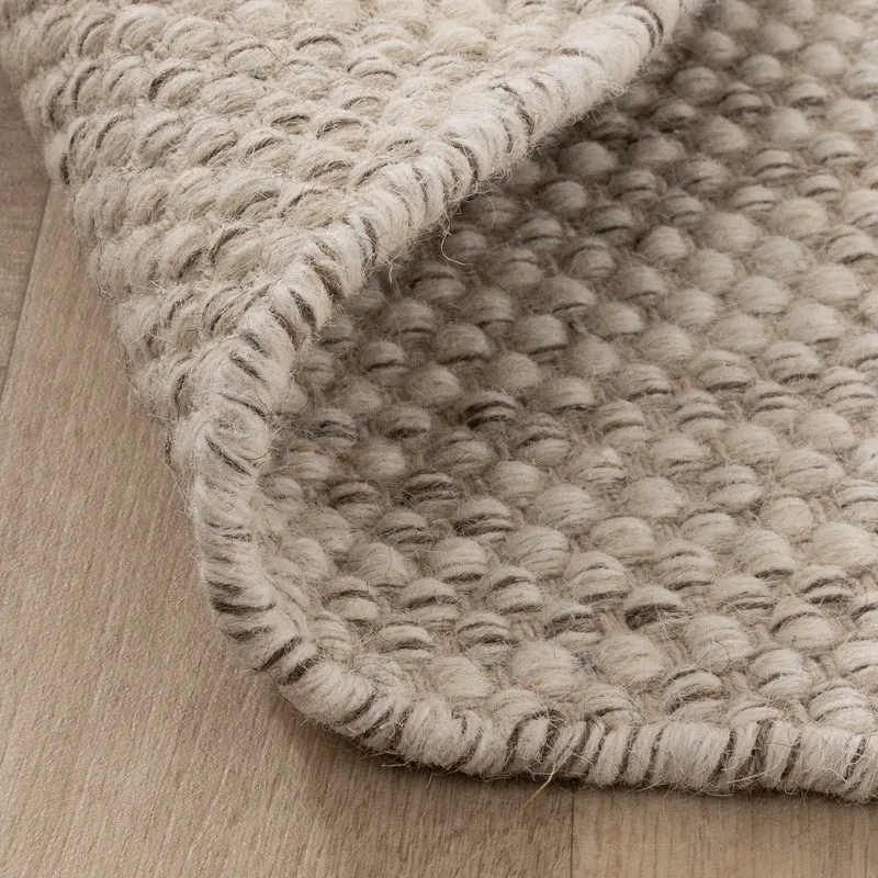 Wollteppich Organisch - Bliss Beige Meliert
