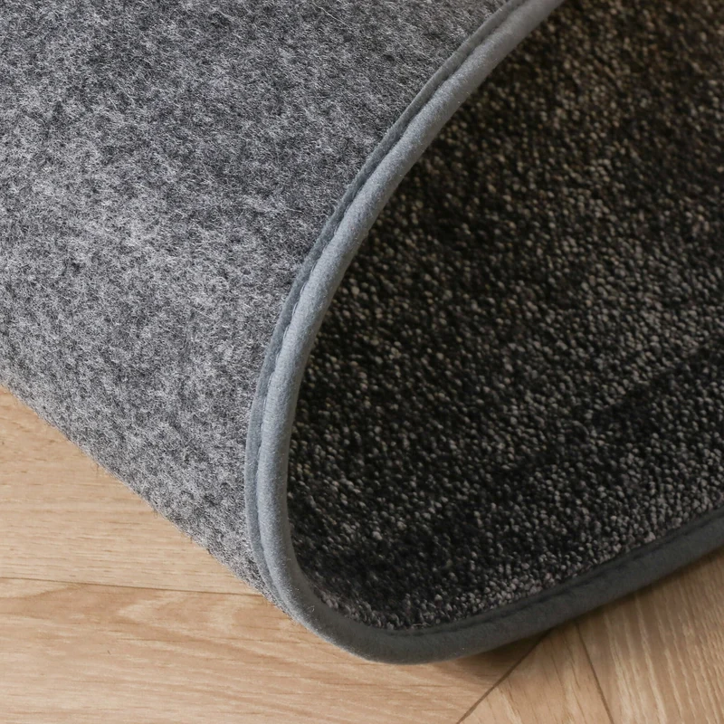 Organischer Teppich – Mellow Blau/Terra