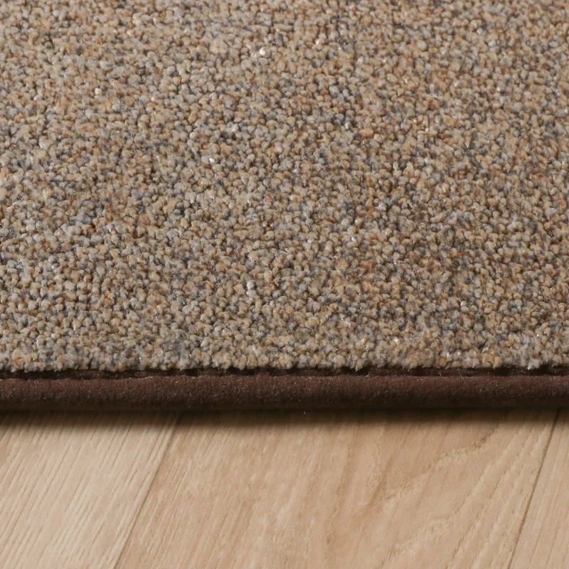 Organischer Teppich – Mellow Blau/Taupe