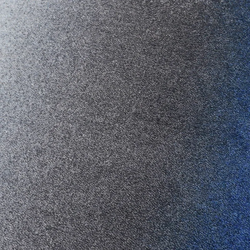 Organischer Teppich – Mellow Blau
