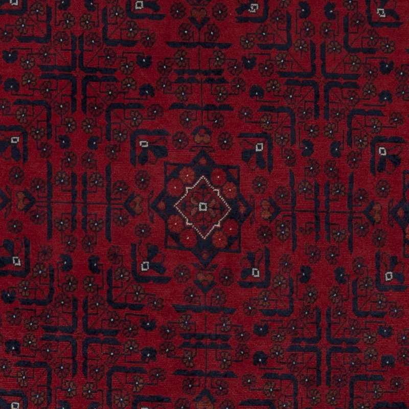Afghan Teppich 153x197cm - Orientteppich - rot