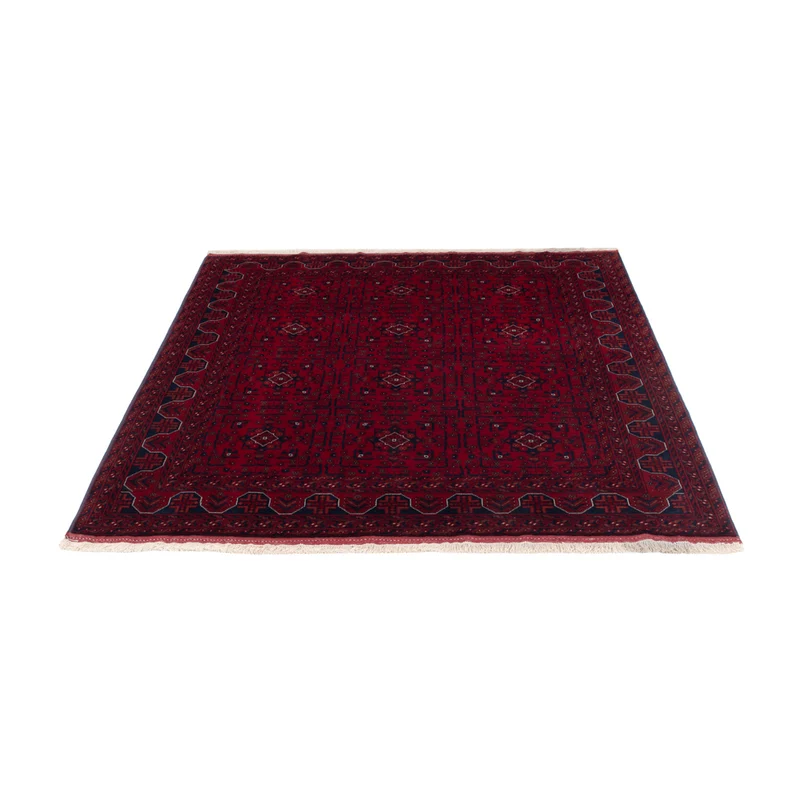Afghan Teppich 153x197cm - Orientteppich - rot
