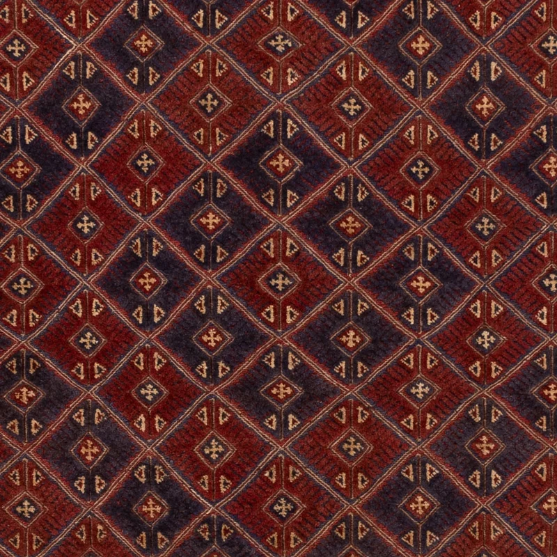 Kelim Afghan Teppich 200x260cm - rot