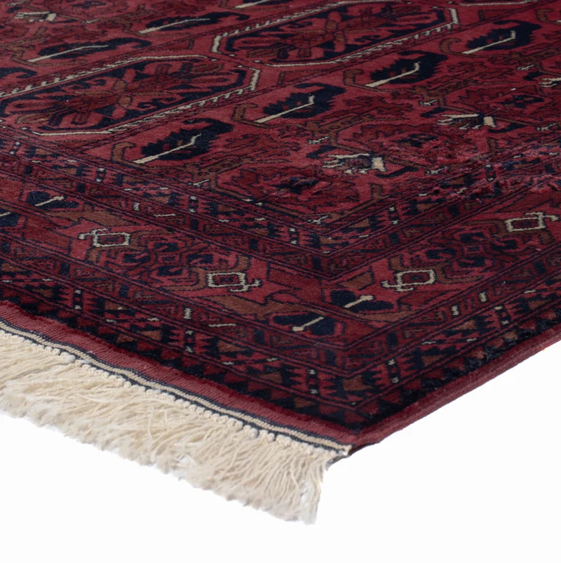 Afghan Teppich 149x196cm - Orientteppich - rot