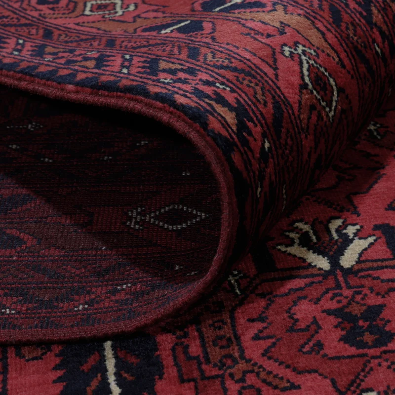 Afghan Teppich 149x196cm - Orientteppich - rot