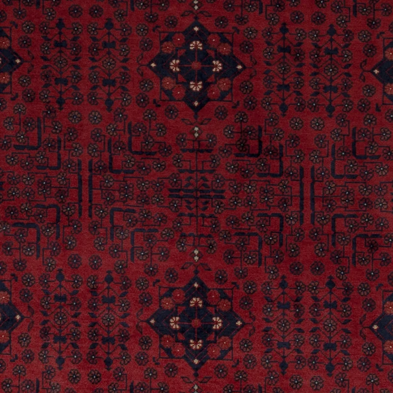 Afghan Teppich 151x196cm - Orientteppich - rot
