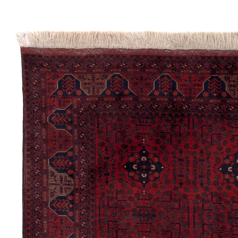Afghan Teppich 151x196cm - Orientteppich - rot