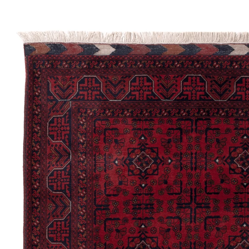 Afghan Teppich 149x197cm - Orientteppich - rot