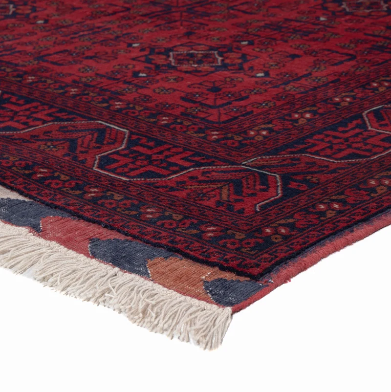 Afghan Teppich 149x197cm - Orientteppich - rot