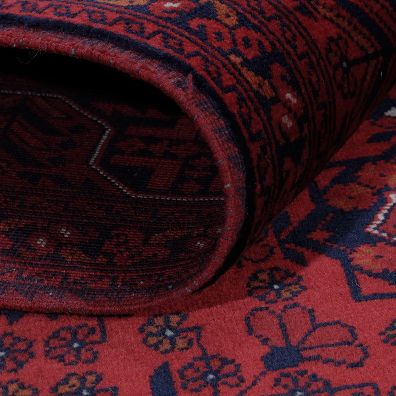 Afghan Teppich 149x197cm - Orientteppich - rot