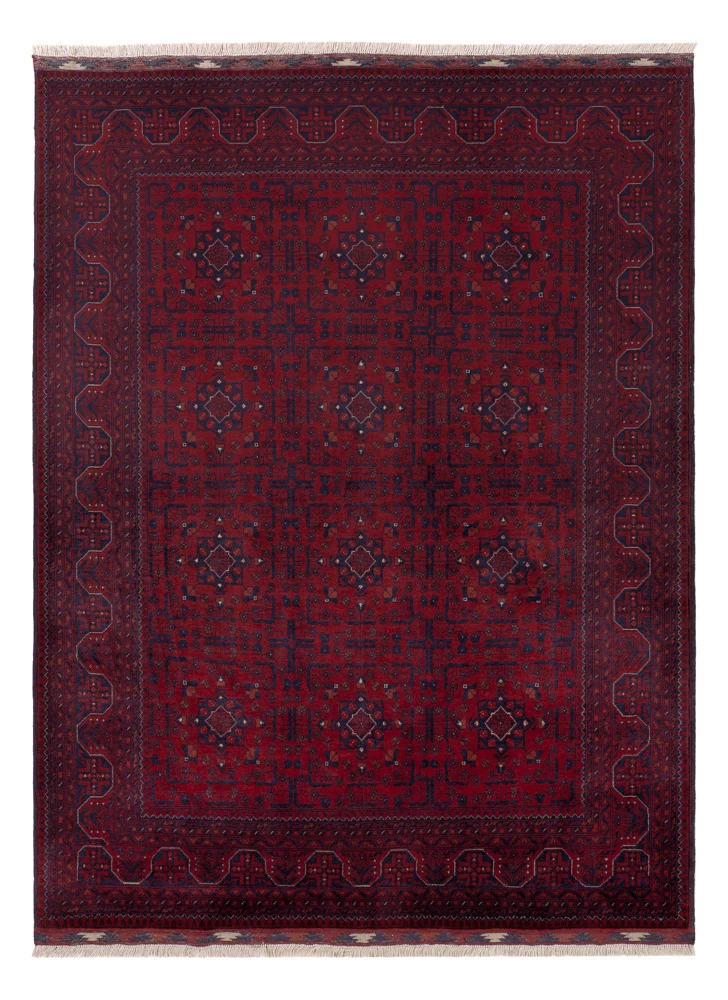 Afghan Teppich 152x197cm - Orientteppich - rot