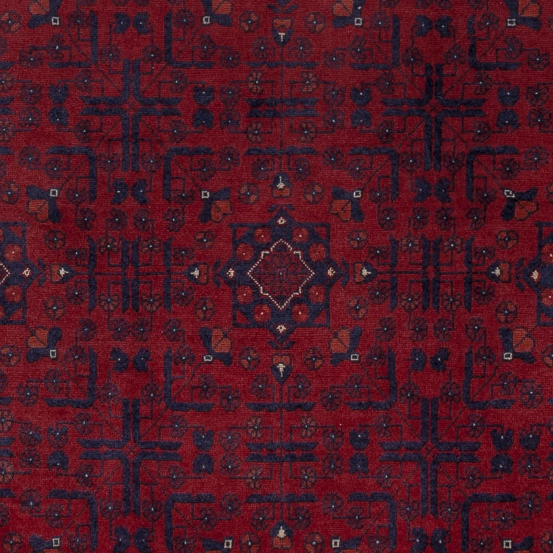 Afghan Teppich 152x197cm - Orientteppich - rot