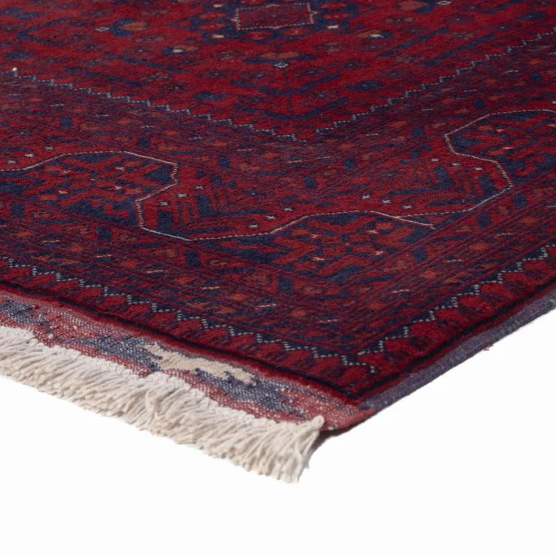 Afghan Teppich 152x197cm - Orientteppich - rot