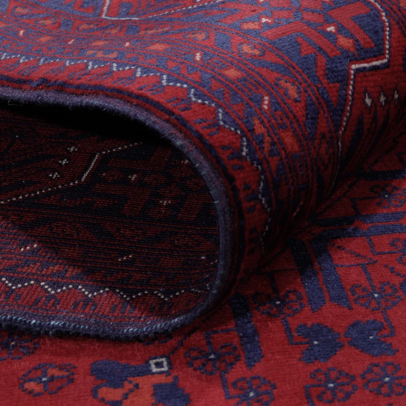 Afghan Teppich 152x197cm - Orientteppich - rot