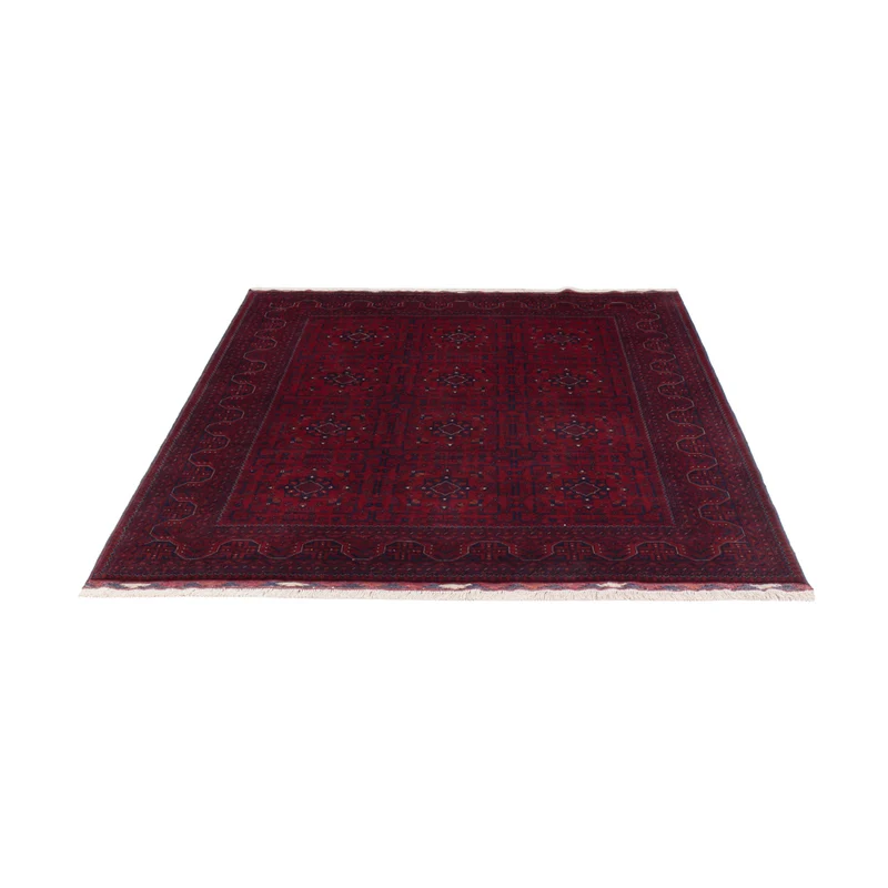 Afghan Teppich 152x197cm - Orientteppich - rot