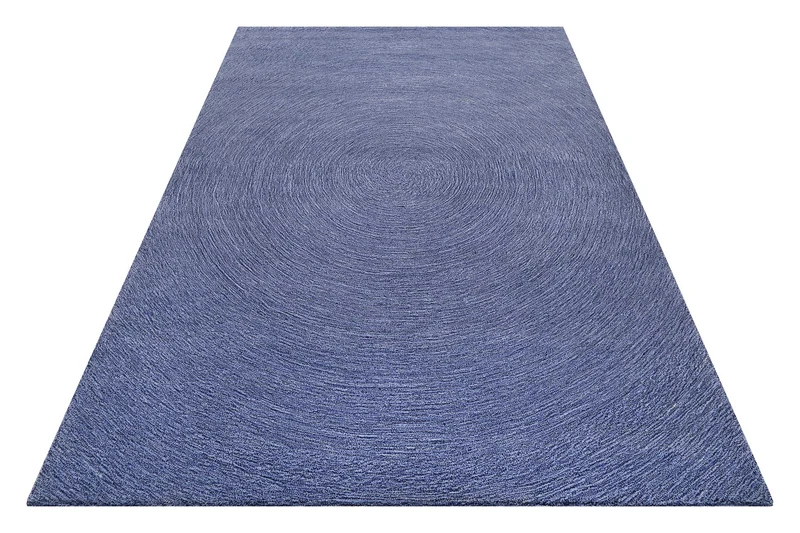 Esprit Teppich Blau meliert aus Wolle "Colour In Motion"