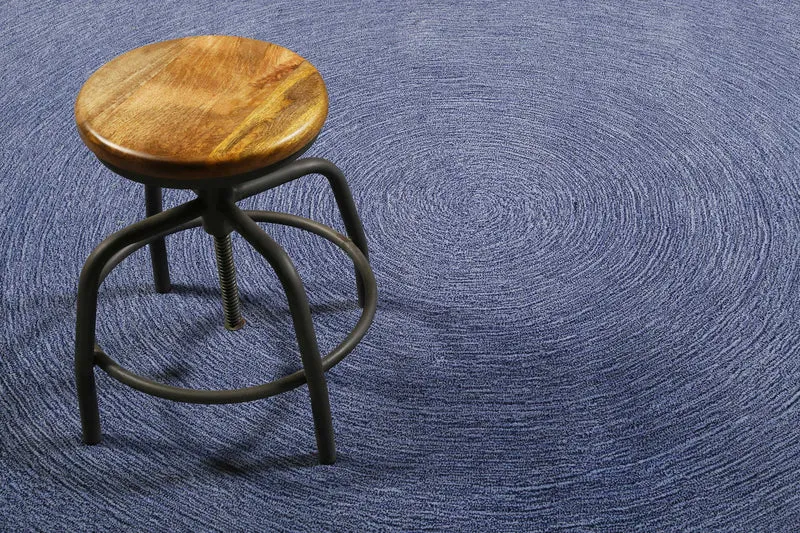 Esprit Teppich Blau meliert aus Wolle "Colour In Motion"