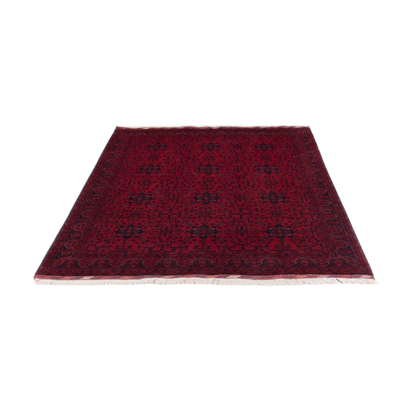 Afghan Teppich 150x199cm - Orientteppich - rot