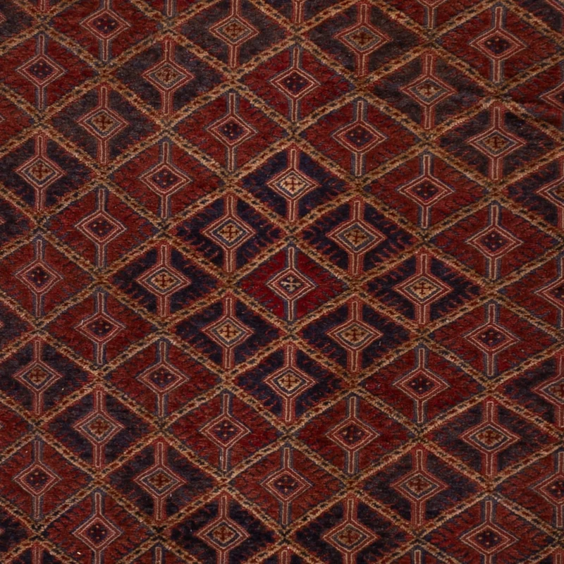 Kelim Afghan Teppich 206x245cm - rot