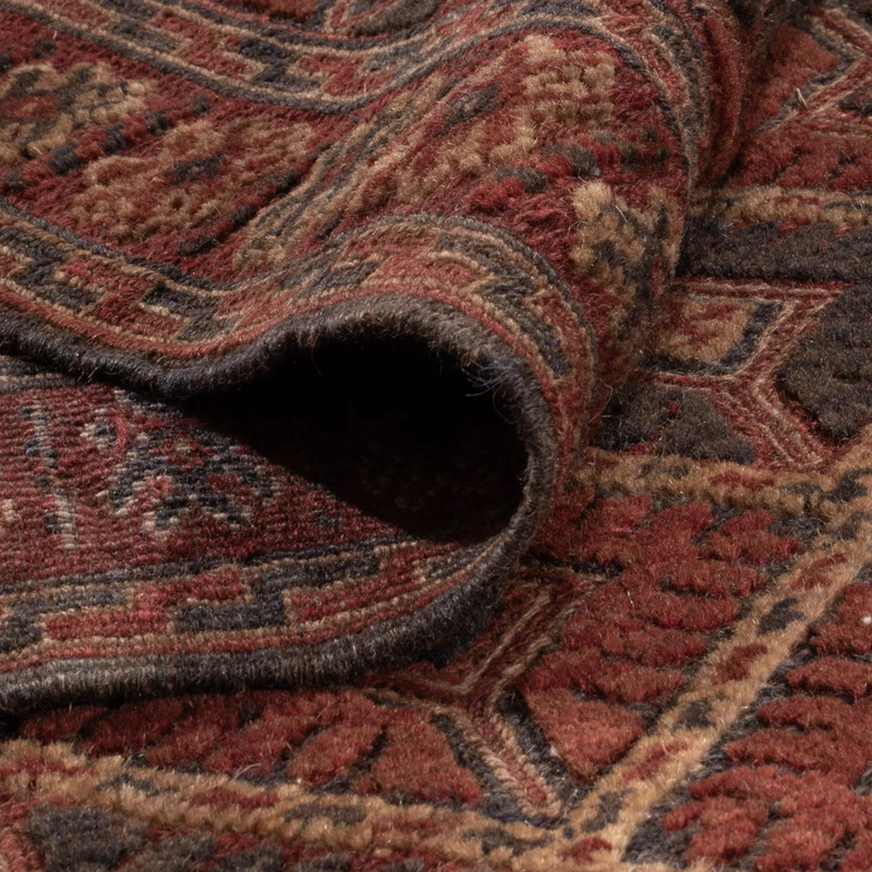 Kelim Afghan Teppich 206x245cm - rot