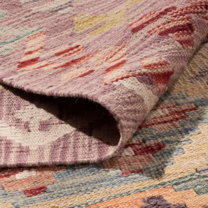 Kelim Maimene Teppich 314x403cm - bunt