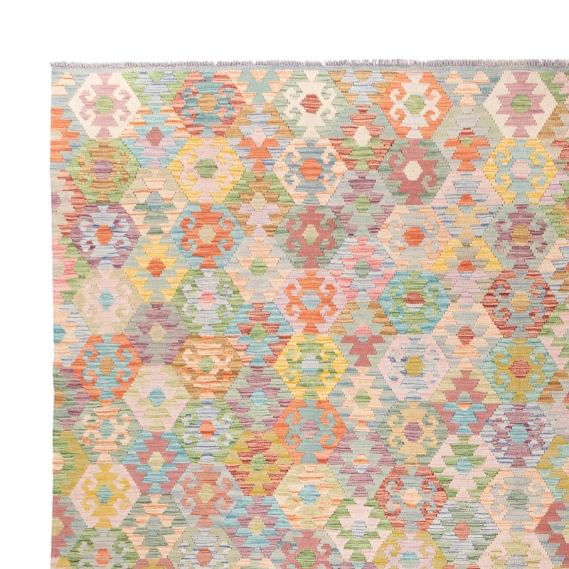 Kelim Maimene Teppich 323x392cm - bunt