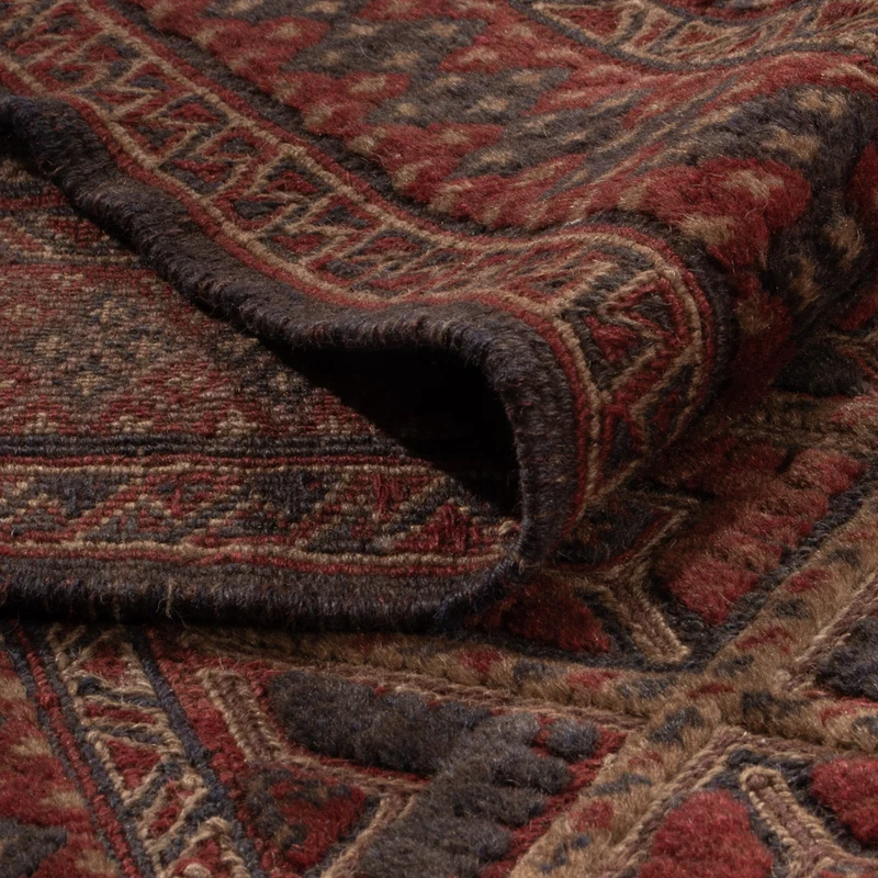 Kelim Afghan Teppich 192x257cm - rot