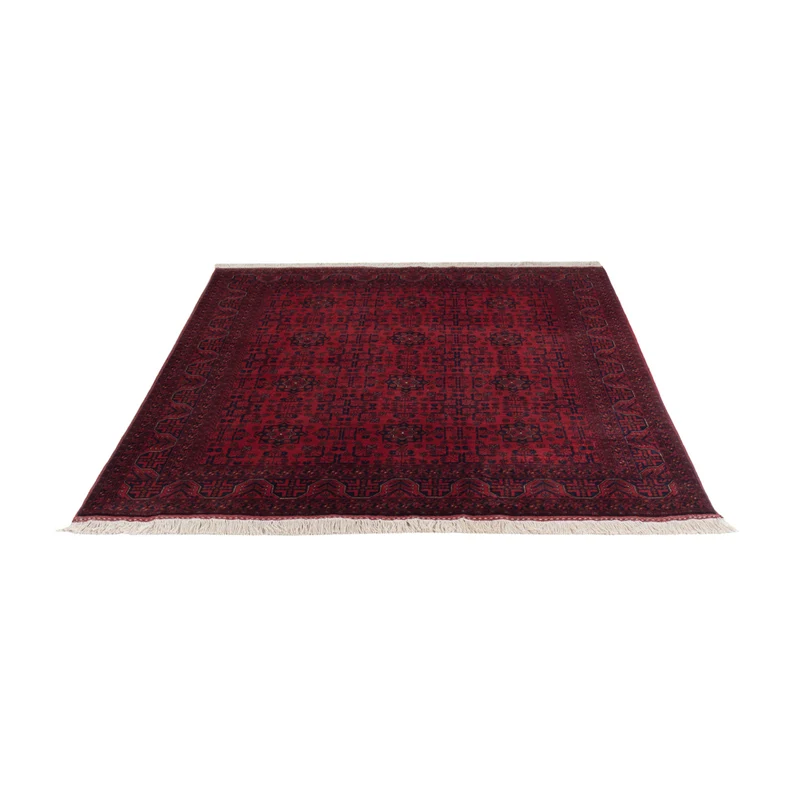 Afghan Teppich 147x194cm - Orientteppich - rot