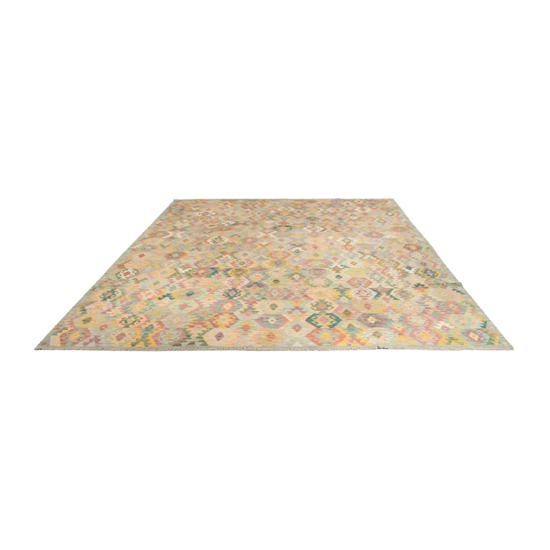 Kelim Maimene Teppich 312x383cm - bunt
