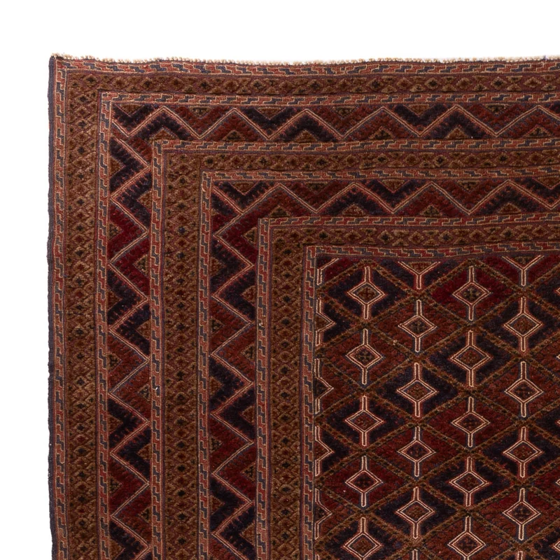 Kelim Afghan Teppich 199x239cm - rot