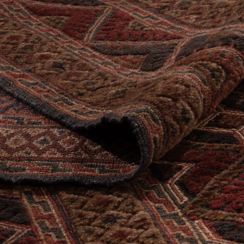 Kelim Afghan Teppich 199x239cm - rot