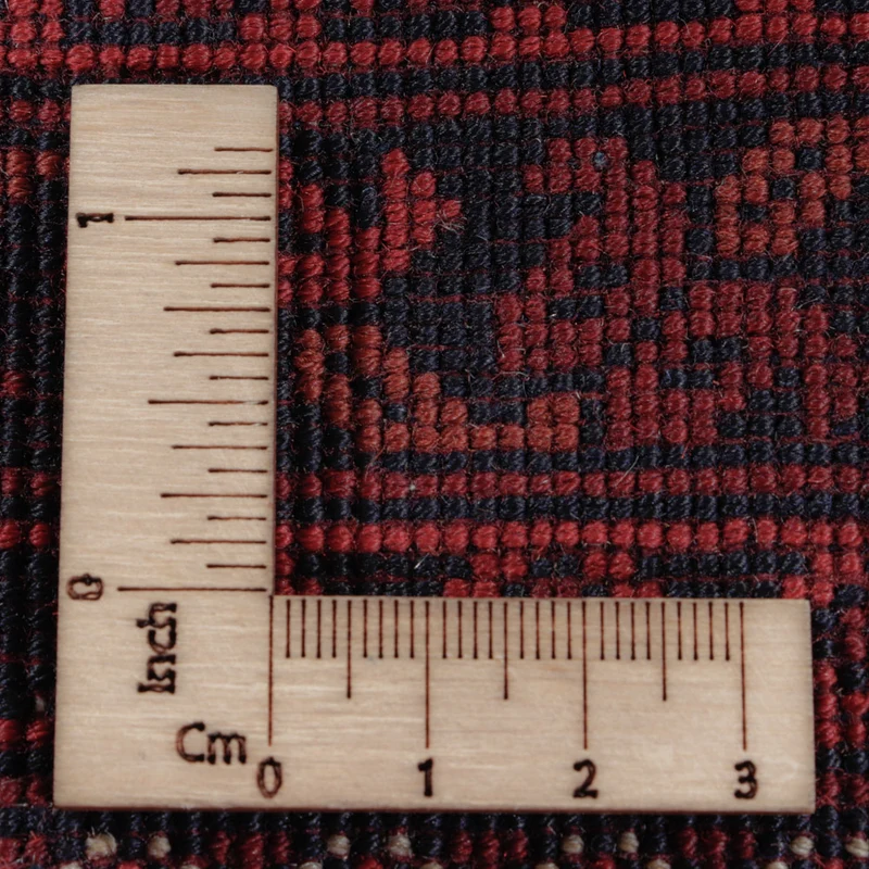 Afghan Teppich 147x187cm - Orientteppich - rot