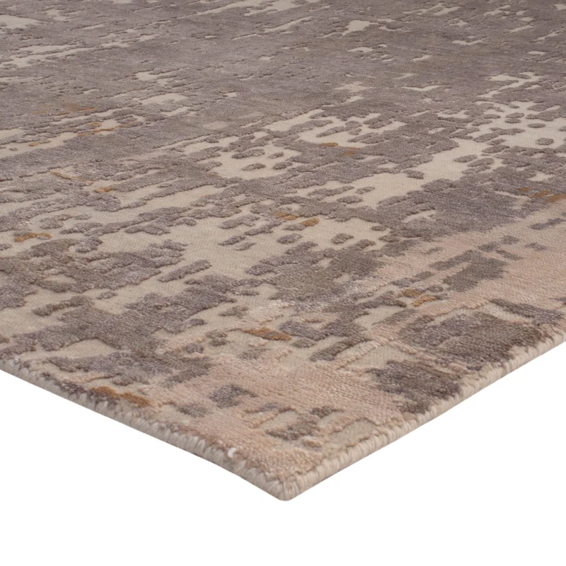 Designer Teppich 173x242cm - silber