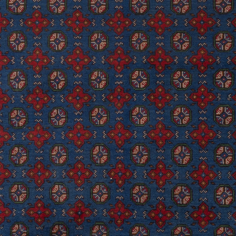 Afghan Teppich - Filpa - 252 x 355 cm - blau