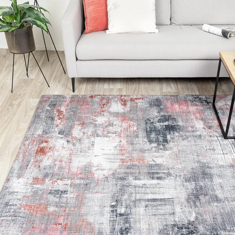 Moderner Teppich - Strength Rot Rosa