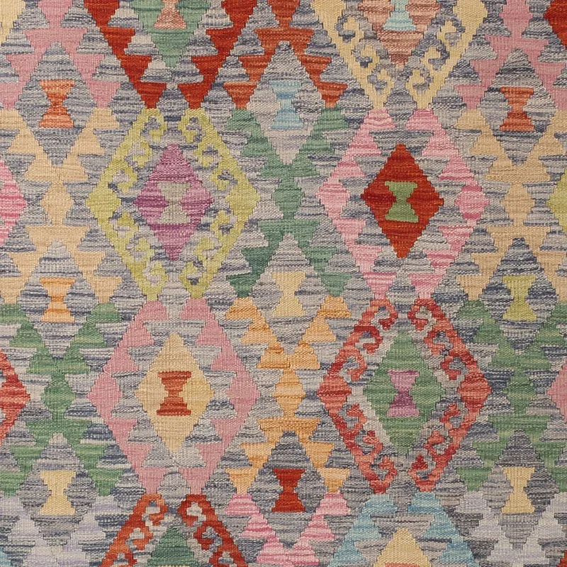 Kelim Maimene Teppich 257x354cm - bunt