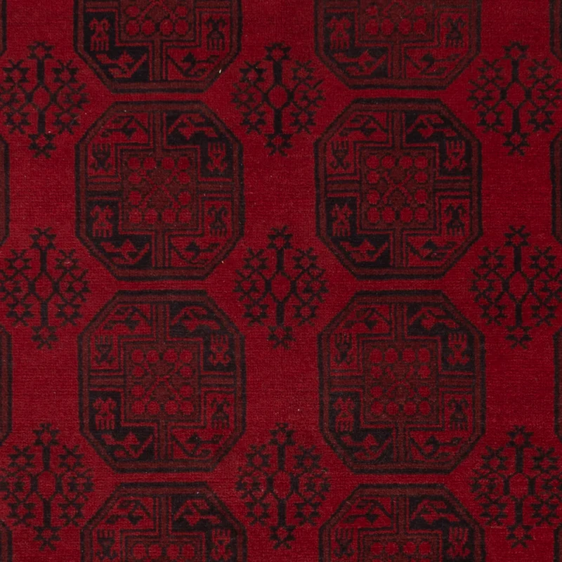 Akhche Teppich 249x301cm - Perserteppich - rot
