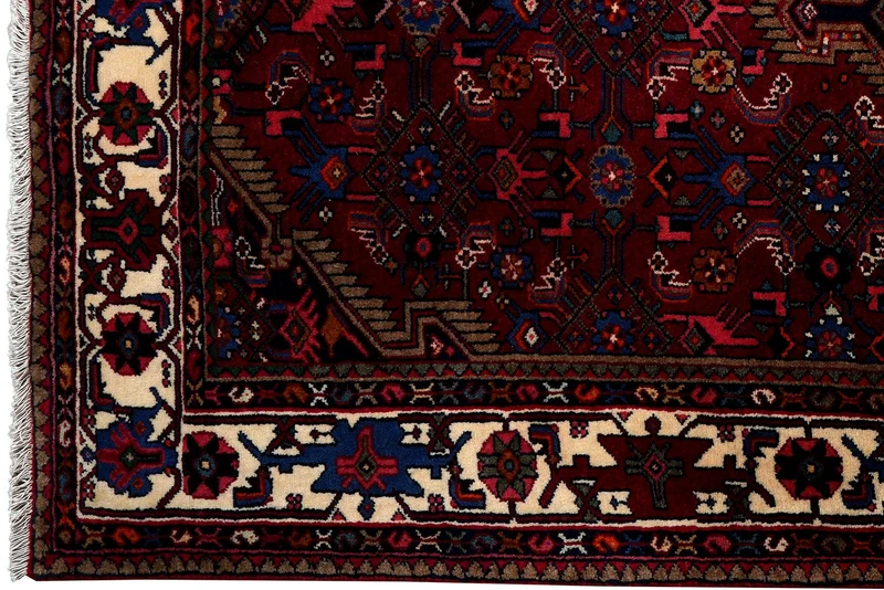 Assadabad · Handgeknüpft – Rot, 248x137 cm