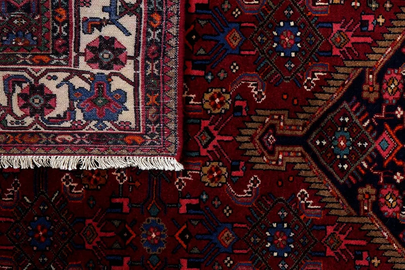 Assadabad · Handgeknüpft – Rot, 248x137 cm