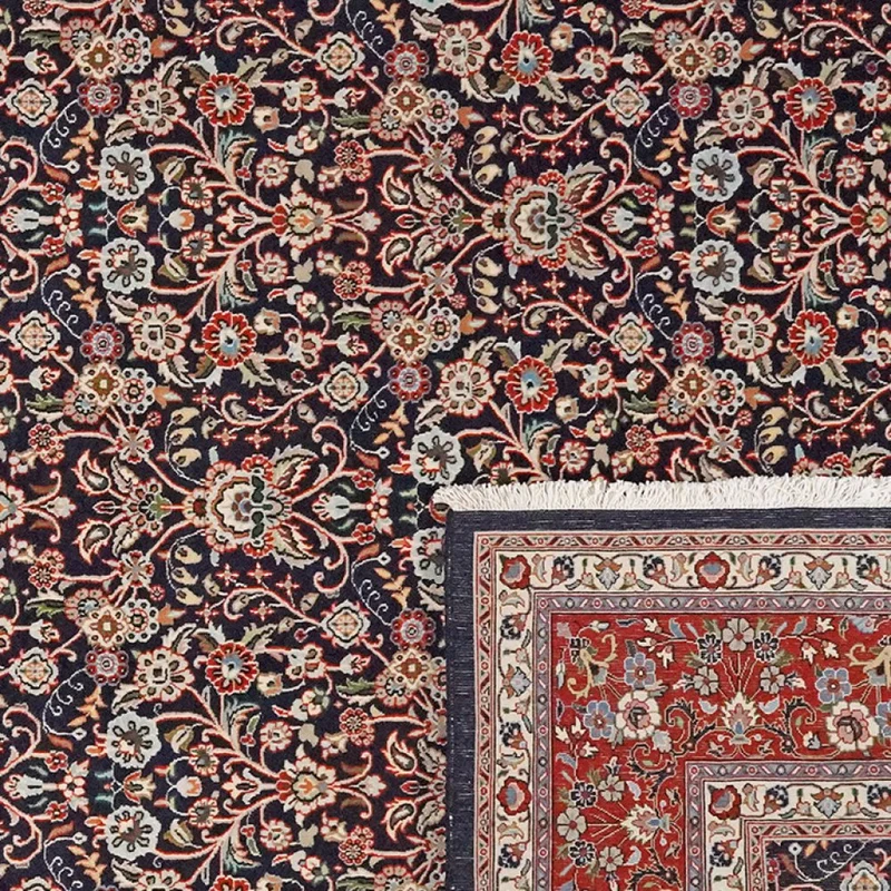 Moud · Handgeknüpft – Blau, 289x206 cm