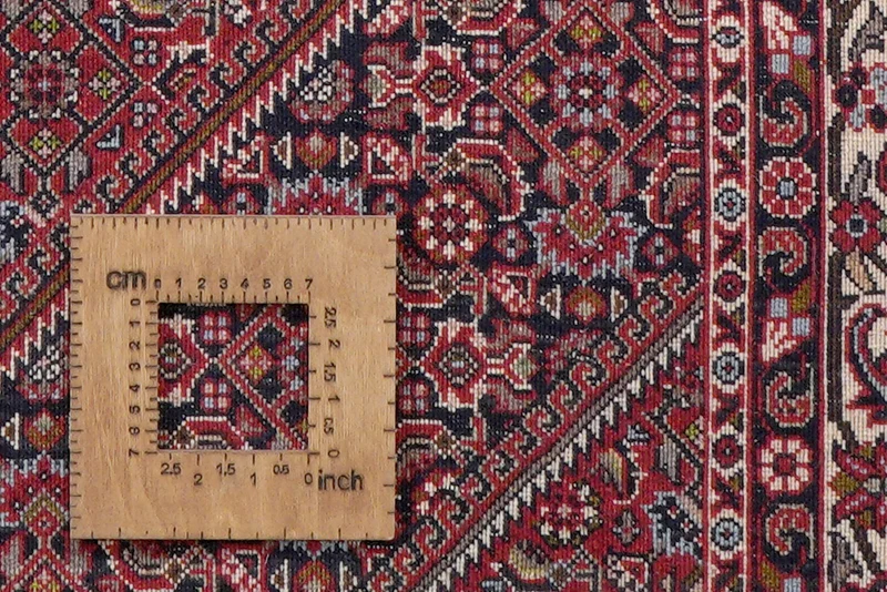 Bidjar Zandjan · Handgeknüpft – Rot, 251x164 cm