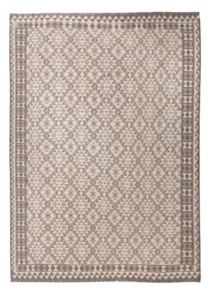 Kelim Maimene Teppich 251x352cm - natur