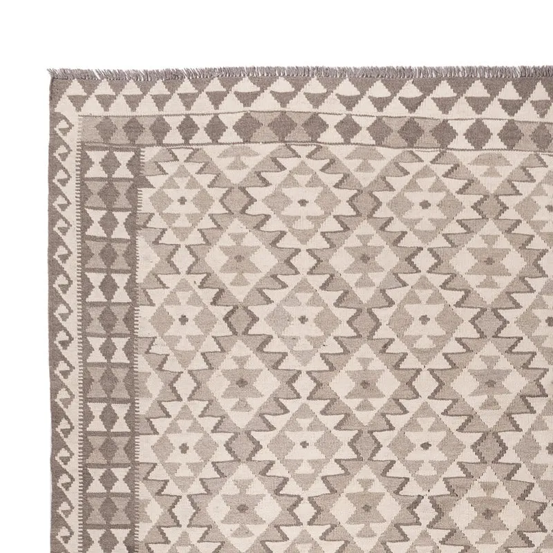 Kelim Maimene Teppich 251x352cm - natur