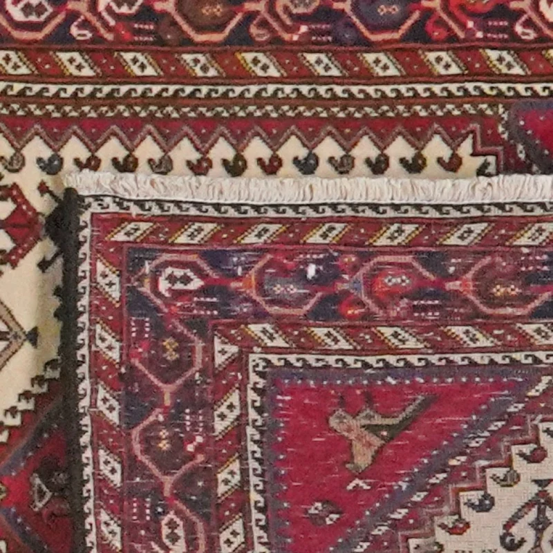Nasrabad · Handgeknüpft – Beige, 395x83 cm