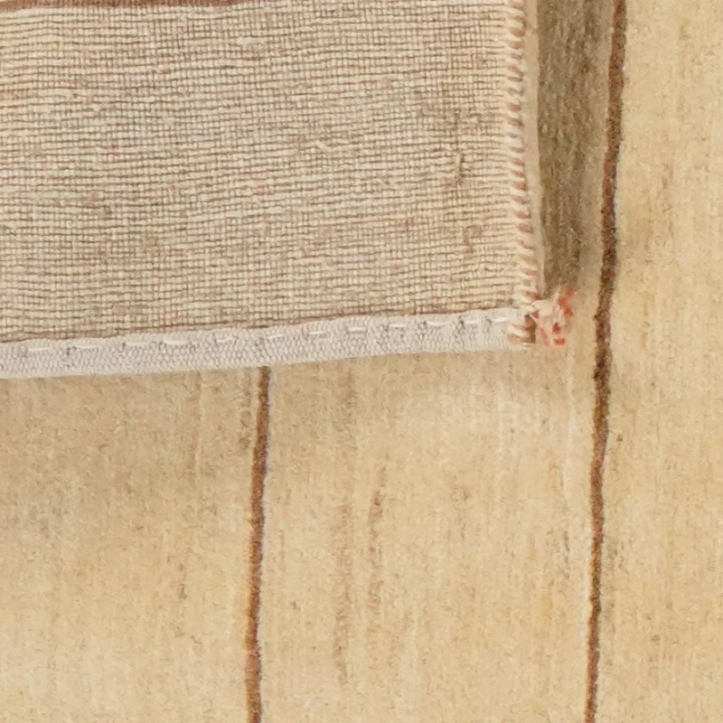 Rizbaf · Handgeknüpft – Beige, 285x85 cm