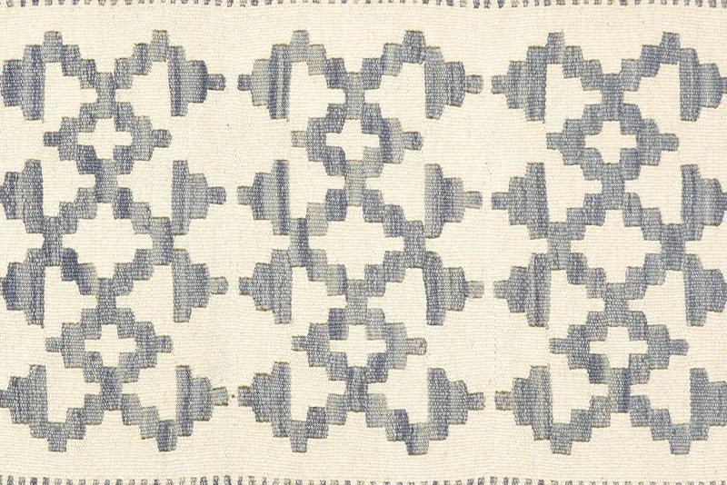 Kelim Gashgai · Handgewebt – Beige, 254x84 cm