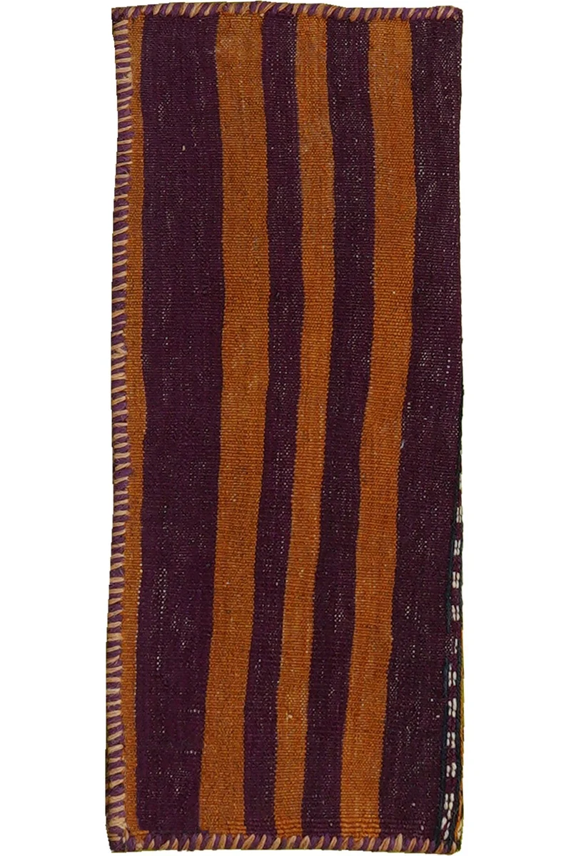 Kelim Belutch · Handgewebt – Bunt, 20x48 cm