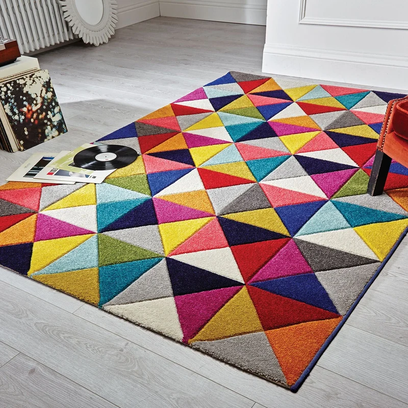 Moderner Teppich - Spectro Samba Bunt