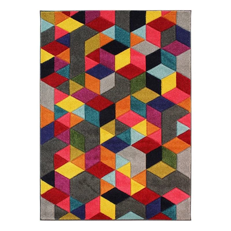 Moderner Teppich - Spectro Dynamic Bunt